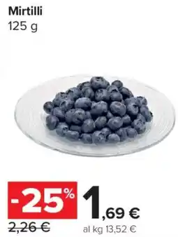 Carrefour Express Mirtilli offerta