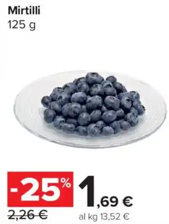 Carrefour Express Mirtilli offerta