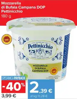 Carrefour Express Mozzarella di Bufala Campana DOP Pettinicchio offerta