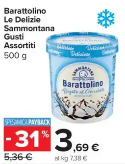 Carrefour Express Barattolino Le Delizie Sammontana offerta