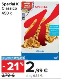 Carrefour Express Special K Classico offerta