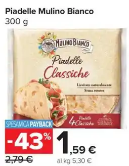Carrefour Express Piadelle Mulino Bianco offerta