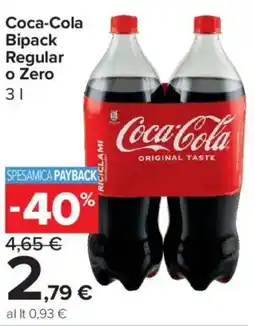 Carrefour Express Coca-Cola Bipack Regular o Zero offerta