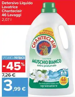 Carrefour Express Detersivo Liquido Lavatrice Chanteclair offerta