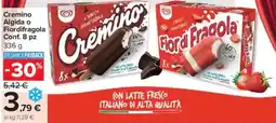 Carrefour Express Cremino Algida o Fiordifragola offerta