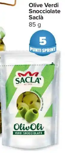 Carrefour Express Olive Verdi Snocciolate Saclà offerta