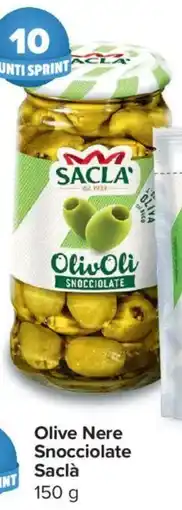 Carrefour Express Olive Nere Snocciolate Saclà offerta