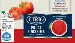 Carrefour Express Polpa La Finissima Cirio offerta