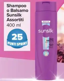 Carrefour Express Shampoo o Balsamo Sunsilk offerta