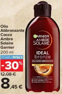 Carrefour Express Olio Abbronzante Cocco Ambre Solaire Garnier offerta