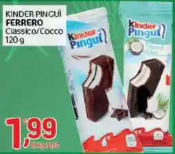 Crai Kinder pingui ferrero classico/cocco offerta