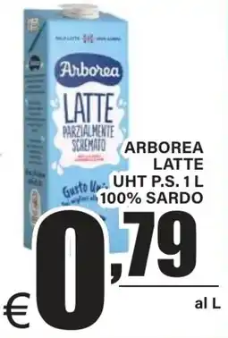 DEM Arborea latte uht p.s. 100% sardo offerta