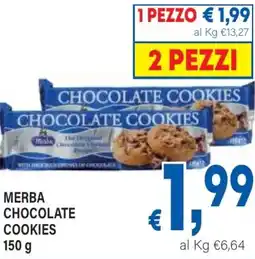 DEM Merba chocolate cookies offerta