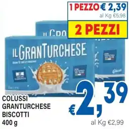 DEM Colussi granturchese biscotti offerta