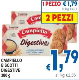 DEM Campiello biscotti digestive offerta