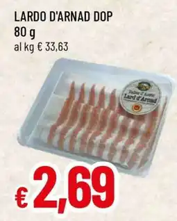 Famila LARDO D'ARNAD DOP offerta