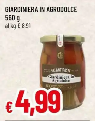 Famila GIARDINIERA IN AGRODOLCE offerta