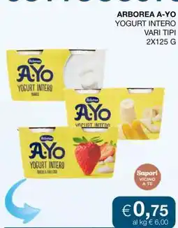 Coop ARBOREA A-YO YOGURT INTERO offerta