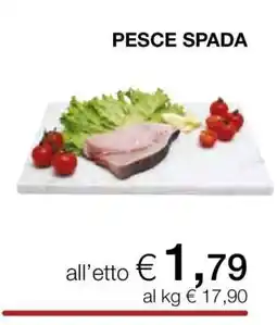 Coop Pesce Spada offerta