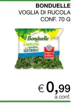 Coop BONDUELLE VOGLIA DI RUCOLA offerta