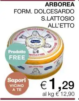 Coop ARBOREA FORM. DOLCESARDO S.LATTOSIO ALL’ETTO offerta