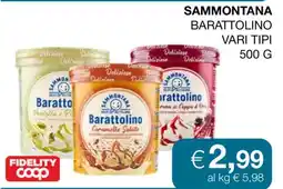 Coop SAMMONTANA BARATTOLINO offerta
