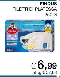 Coop Findus Filetti di Platessa offerta