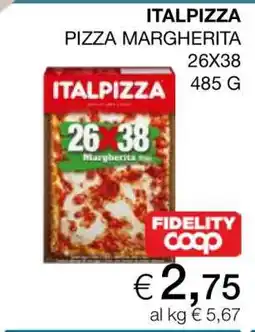 Coop ITALPIZZA PIZZA MARGHERITA offerta