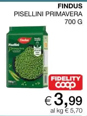 Coop Findus Pisellini Primavera offerta
