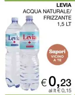 Coop LEVIA ACQUA NATURALE/FRIZZANTE offerta