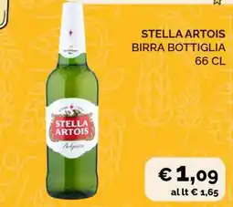 Coop STELLA ARTOIS BIRRA BOTTIGLIA 66 CL offerta