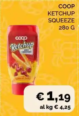 Coop COOP KETCHUP SQUEEZE offerta