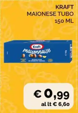 Coop KRAFT MAIONESE TUBO 150 ML offerta