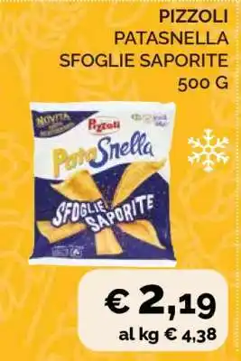 Coop PIZZOLI PATASNELLA SFOGLIE SAPORITE 500 G offerta