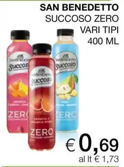 Coop SAN BENEDETTO Succoso Zero offerta