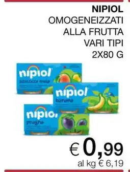 Coop Nipiol Omogeneizzati alla Frutta offerta