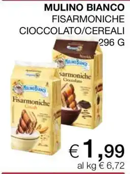 Coop MULINO BIANCO FISARMONICHE CIOCCOLATO/CEREALI offerta