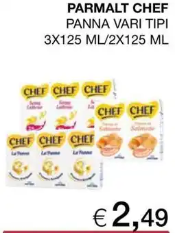 Coop PARMALT CHEF PANNA VARI TIPI offerta