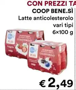 Coop COOP BENE.SÌ Latte anticolesterolo offerta