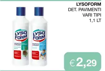 Coop LYSOFORM offerta