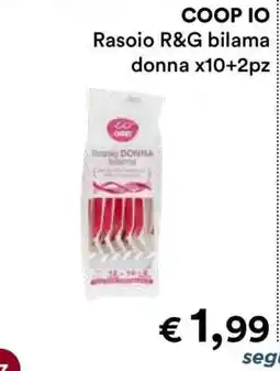 Coop COOP IO RASOIO R&G BILAMA DONNA X10+2PZ offerta