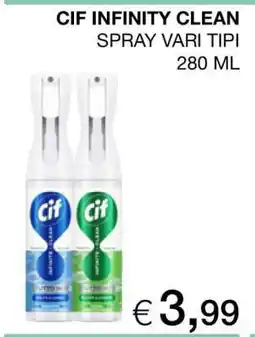 Coop CIF INFINITY CLEAN offerta