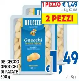 DEM De cecco gnocchi di patate offerta