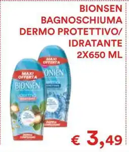 Coop Bionsen Bagnoschiuma Dermo Protettivo/Idratante offerta