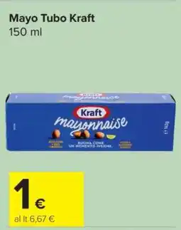 Carrefour Mayo Tubo Kraft offerta