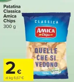 Carrefour PATATINA CLASSICA AMICA CHIPS offerta