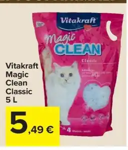 Carrefour Vitakraft Magic Clean Classic 5 L offerta