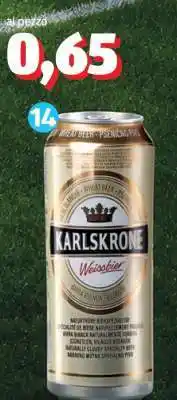 ALDI KARLSKRONE Weissbier offerta