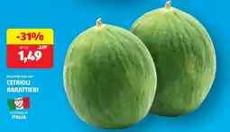 ALDI CETRIOLI BARATTIERI offerta