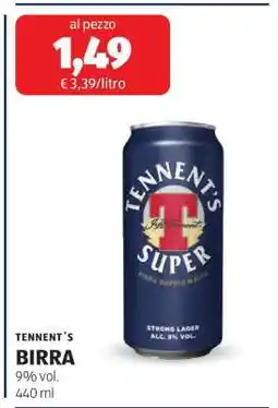 ALDI Tennent's offerta